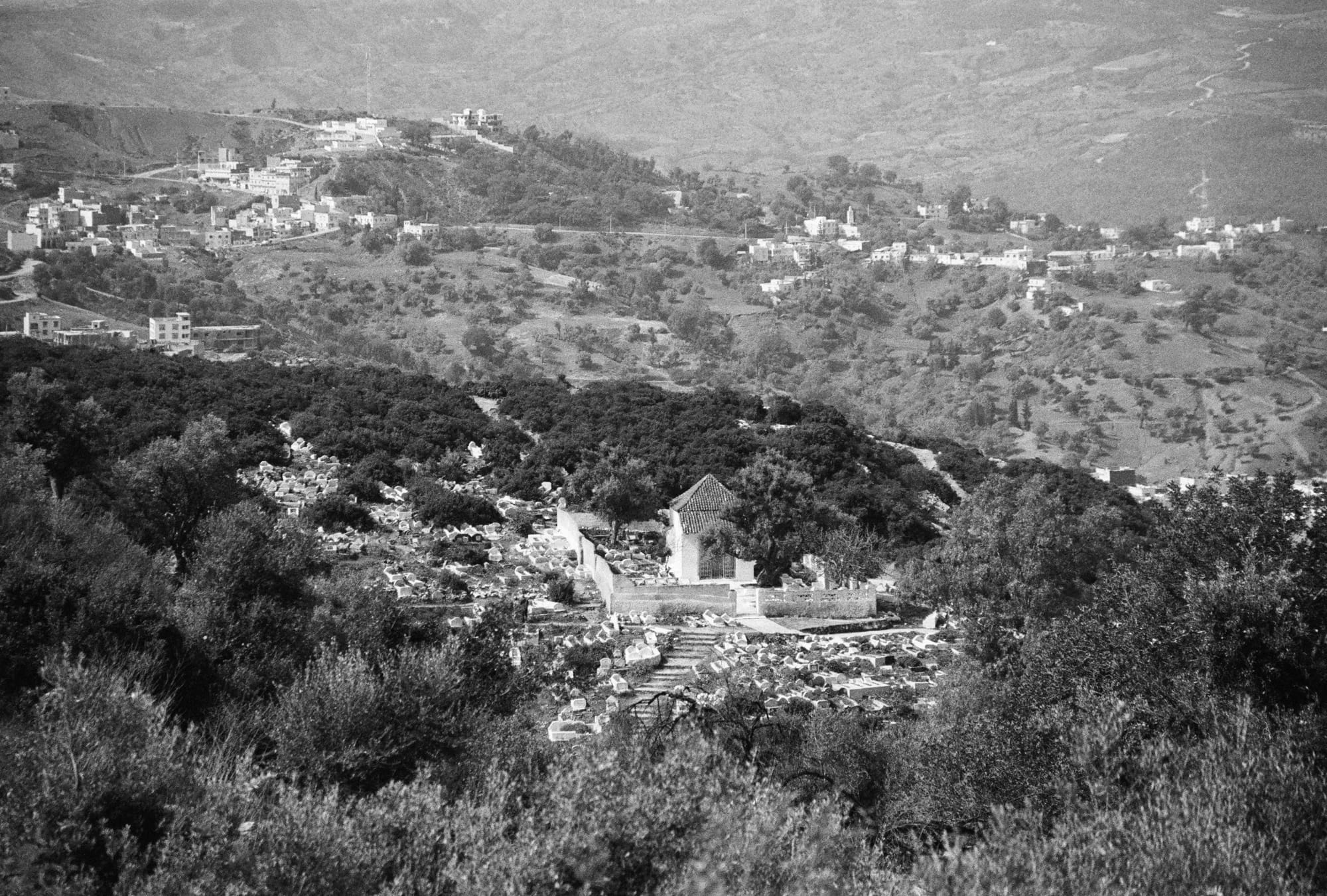 Chefchaouen, Morocco — Detail: The Cemetery