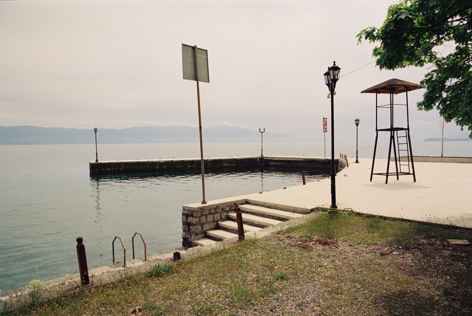 Lake Ohrid, North Macedonia — Seen at the Monastery of the Nativity of the Blessed Virgin Mary Kališta