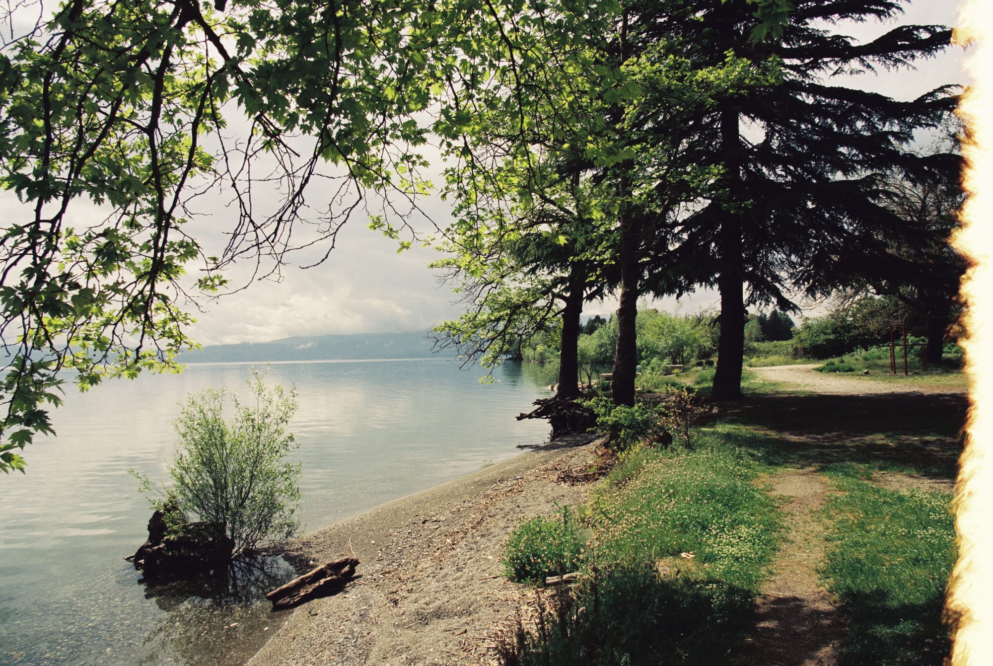 Lake Ohrid, North Macedonia — Promenade at the Partizan Beach