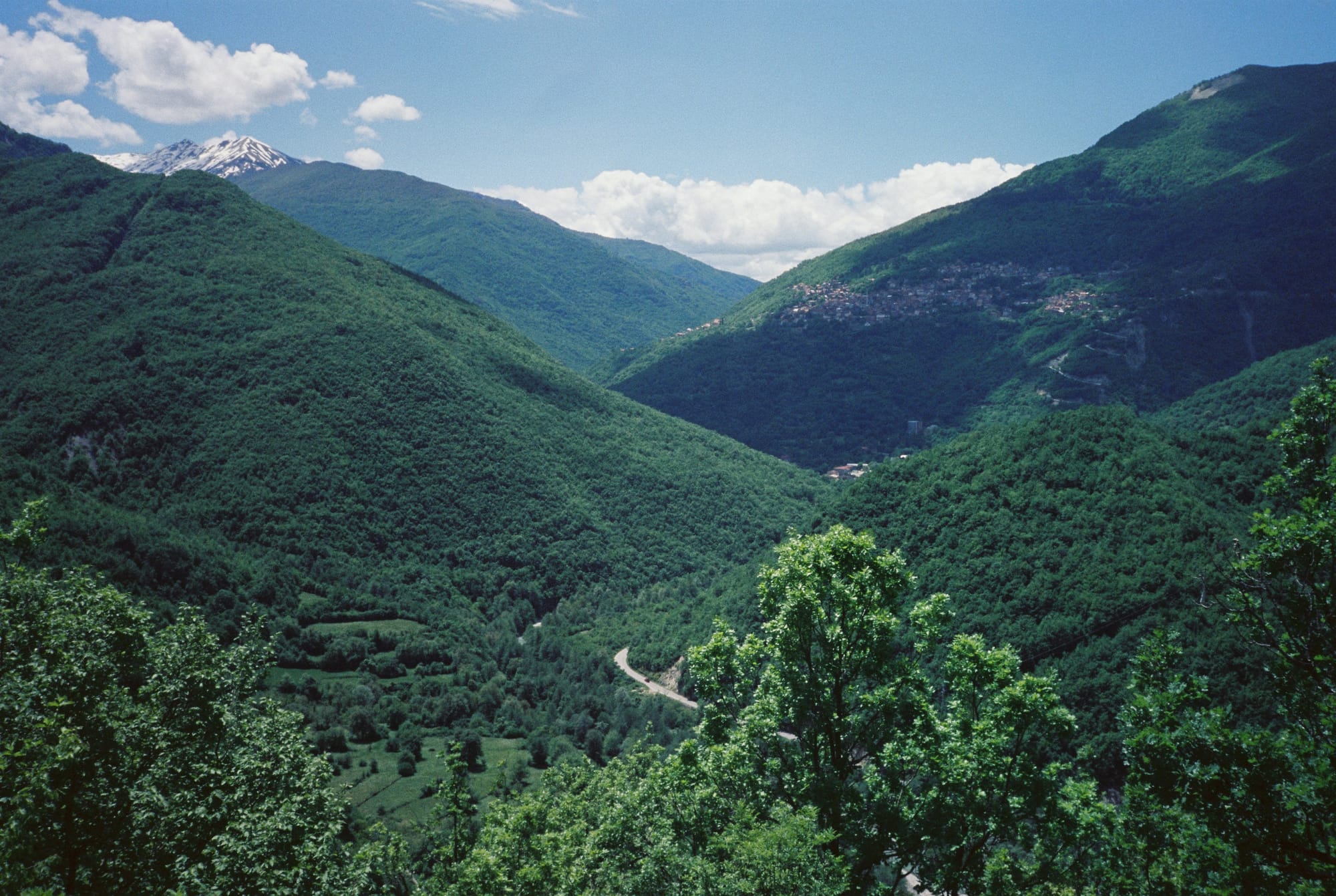 Manrovo National Park, North Macedonia — View from Janche on a trail to Galičnik