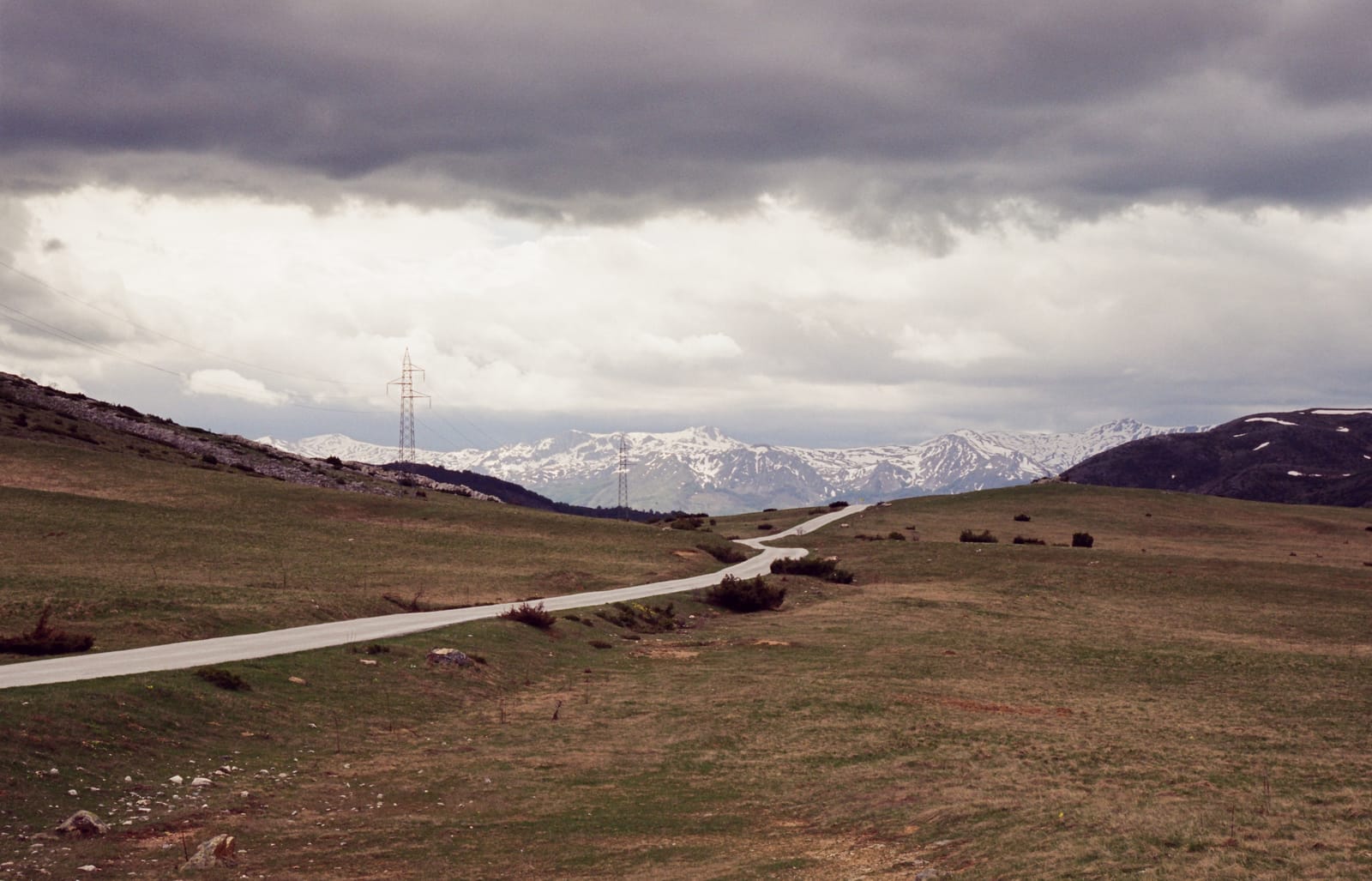 Mavrovo National Park, North Macedonia — Mountainous road to Galičnik. Some of the shortcuts Google Maps loved routing me onto were still blocked by ice in late April.
